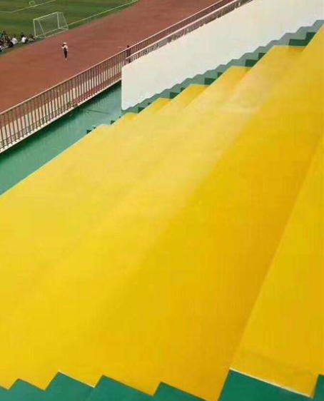 大悟球场台阶翻新修补改造